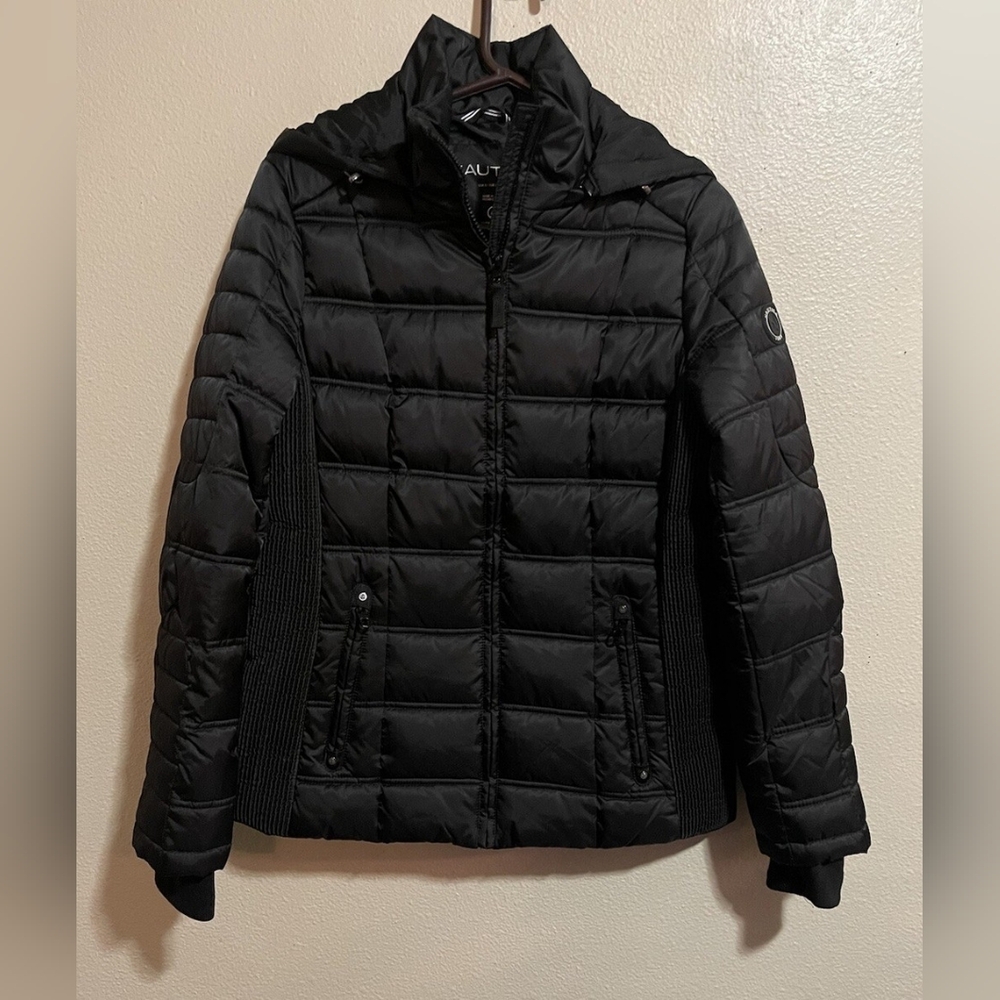 Nautica Black Puffer Jacket